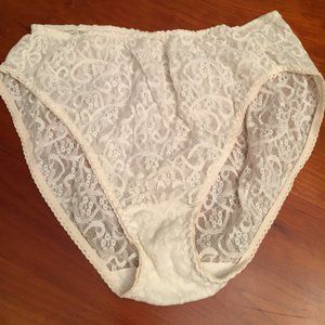 Maidenform Private Affair White Lace Panties 7